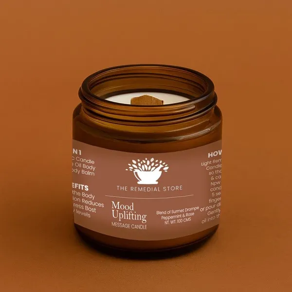 White_4-In-1_Aromatherapy_Massage_Candle_100Ml_|_Skin_Nourishing_&_Relaxing_|_(Mood_Uplifting)
