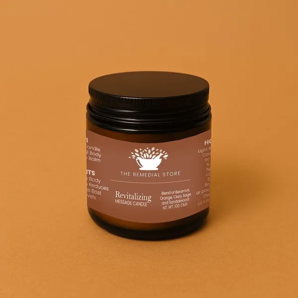White_4-In-1_Aromatherapy_Massage_Candle_100Ml_|_Skin_Nourishing_&_Relaxing_|_(Revitalizing)