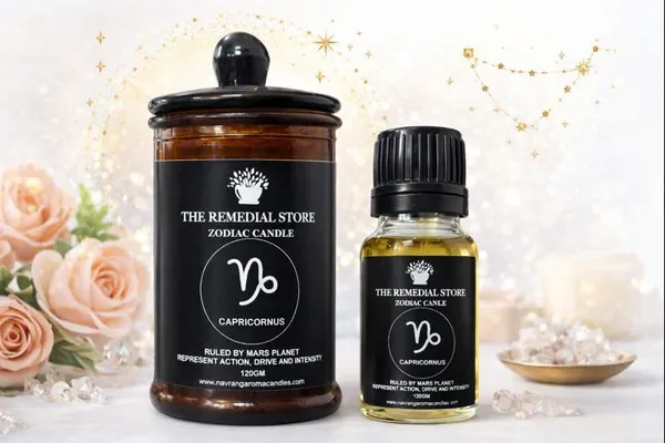 THE_REMEDIAL_STORE_Capricornus_Zodiac_Candle_120g_with_Essential_Oil_12ml_Combo_|_Premium_Aromatherapy_Candle_&_Essential_Oil_Set