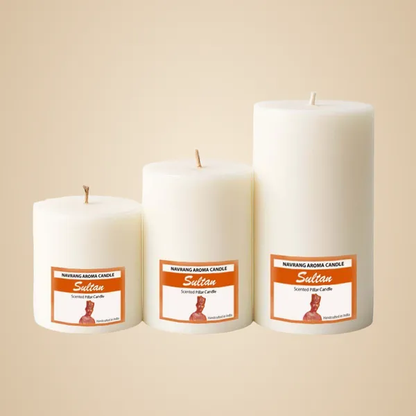 White_Set_Of_3_Decorative_Scented_Pillar_Candles_Sizes_3X3,_3X4,_3X6_Inches_(Sultan)