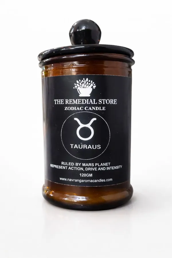 THE_REMEDIAL_STORE_Taurus_Zodiac_Sign_Candle_Jar_|_120_GRAM_|_100%_Natural_Wax_|_Non-Toxic,_Clean_Burning_Candles_|_Fragrance_Candles_for_Home