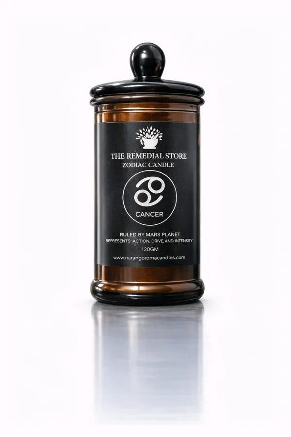 The_Remedial_Store_Cancer_Zodiac_Candle_120g_|_Premium_Glass_Jar_Aromatic_Candle_for_Home_&_Gifting