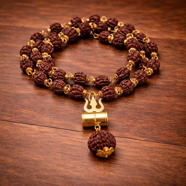 Brown_5-Mukhi_Rudraksha_,_Caps_,_Trishul_Pendant_Premium_&_Elegant_Mala_For_Men_&_Women