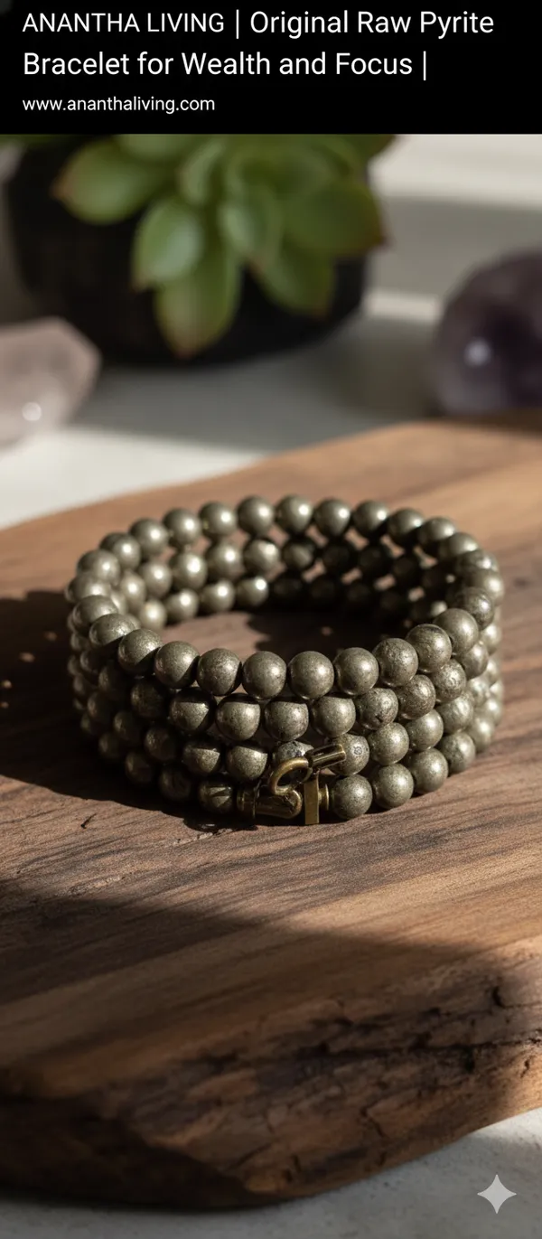 Black_Natural_Pyrite_Premium_&_Elegant_Bracelet_For_Men_&_Women

