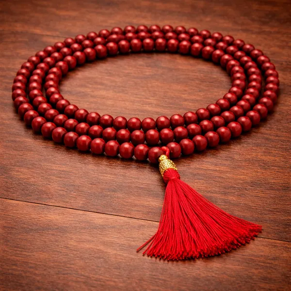 The_Sacred_Red_Rakta_Chandan_(_Sandalwood)_Premium_&_Elegant_Mala_For_Men_&_Women