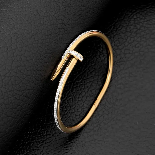 Gold_Stainless_Steel_Nail_Screw_Cuff_Zircon_Studded_Anti_Tarnish_Bangle_Bracelet_For_Women_&_Girls