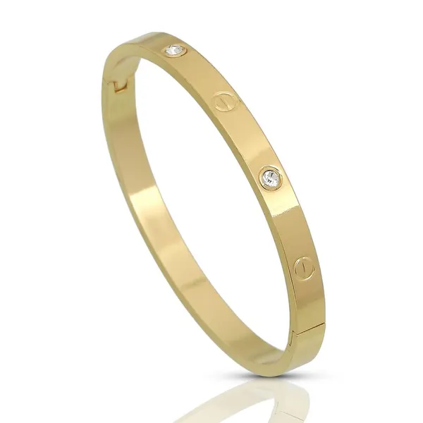 Gold_Plated_Crystal_Love_Heart_Zircon_Studded_Fashion_Jewelry_Bangle_Bracelet_For_Women_&_Girl