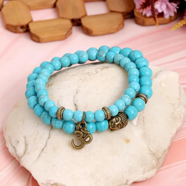 Blue_2_Pcs_Om_Buddha_Beaded_Onyx_Bracelet,_Yoga_&_Meditation_Bracelet_For_Men_&_Women