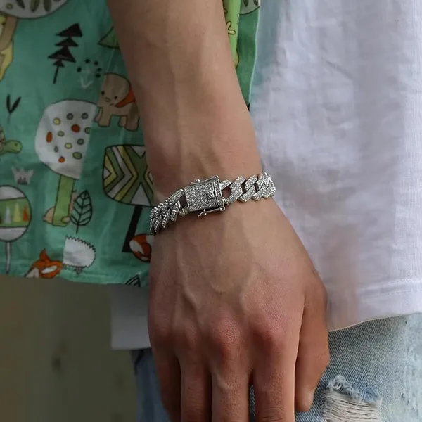 Black_Mc_Stan_Stainless_Steel_Zirconia_Studded_Silver_Plated_Cuban_Link_Chain_Stylish_Rapper_Bracelet_For_Men_&_Boys