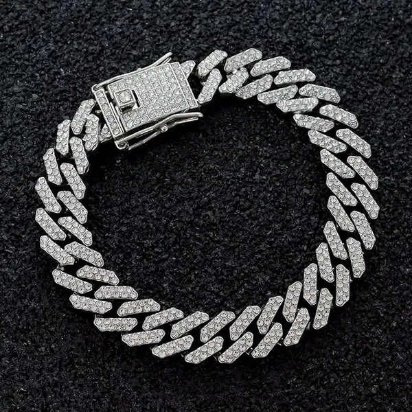Black_Mc_Stan_Stainless_Steel_Zirconia_Studded_Silver_Plated_Cuban_Link_Chain_Stylish_Rapper_Bracelet_For_Men_&_Boys