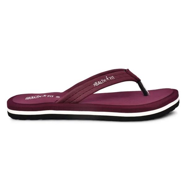 Maroon_Pu_Soft_Foam_Slip_On_Slipper_For_Women