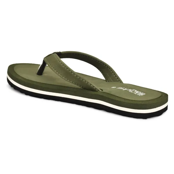 Olive_Pu_Soft_Foam_Slip_On_Slipper_For_Women