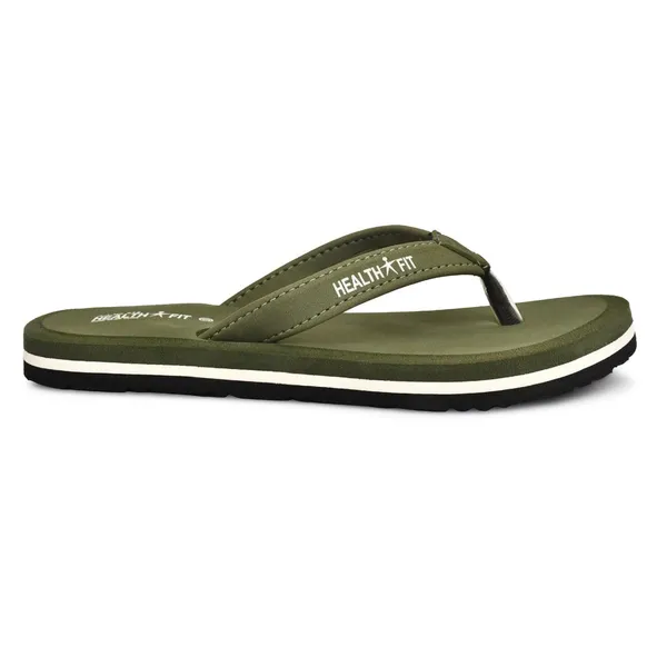 Olive_Pu_Soft_Foam_Slip_On_Slipper_For_Women