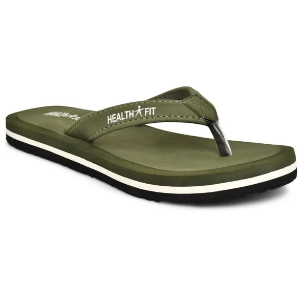 Olive_Pu_Soft_Foam_Slip_On_Slipper_For_Women