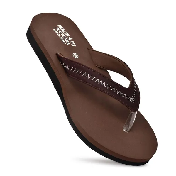 Brown_Pu_Soft_Foam_Slip_On_Slipper_For_Women