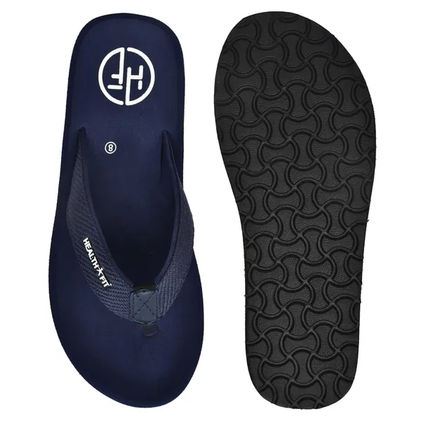 Blue_Pu_Soft_Foam_Slip_On_Slipper_For_Women