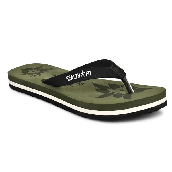 Olive_Pu_Soft_Foam_Slip_On_Slipper_For_Women