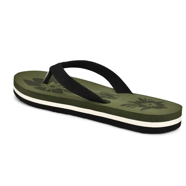 Olive_Pu_Soft_Foam_Slip_On_Slipper_For_Women