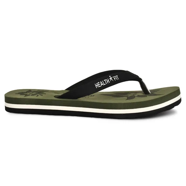 Olive_Pu_Soft_Foam_Slip_On_Slipper_For_Women
