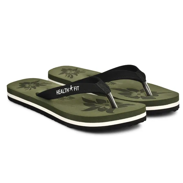 Olive_Pu_Soft_Foam_Slip_On_Slipper_For_Women
