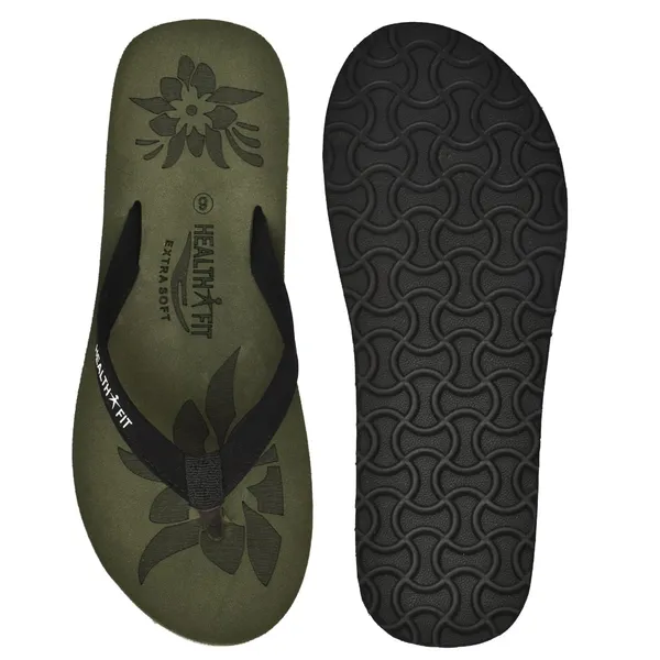 Olive_Pu_Soft_Foam_Slip_On_Slipper_For_Women