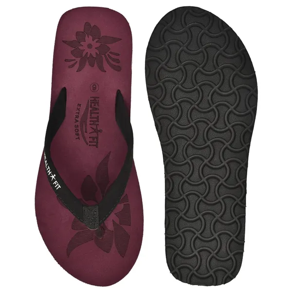 Cherry_Pu_Soft_Foam_Slip_On_Slipper_For_Women