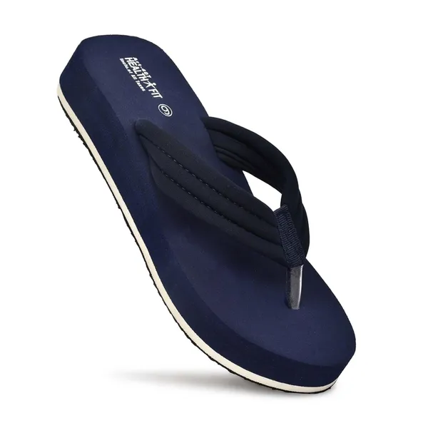 Blue_Pu_Soft_Foam_Slip_On_Slipper_For_Women