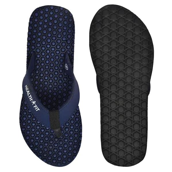 Blue_Pu_Soft_Foam_Slip_On_Slipper_For_Women