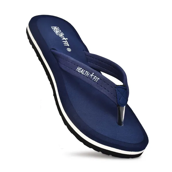 Blue_Pu_Soft_Foam_Slip_On_Slipper_For_Women