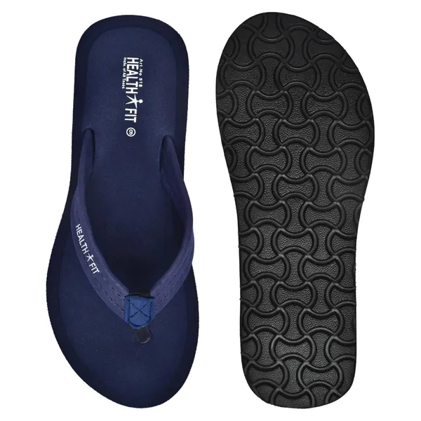 Blue_Pu_Soft_Foam_Slip_On_Slipper_For_Women