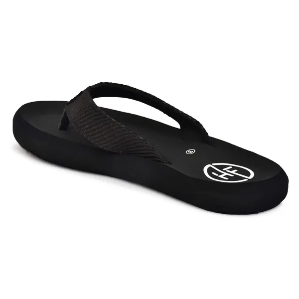 Black_Pu_Soft_Foam_Slip_On_Slipper_For_Men