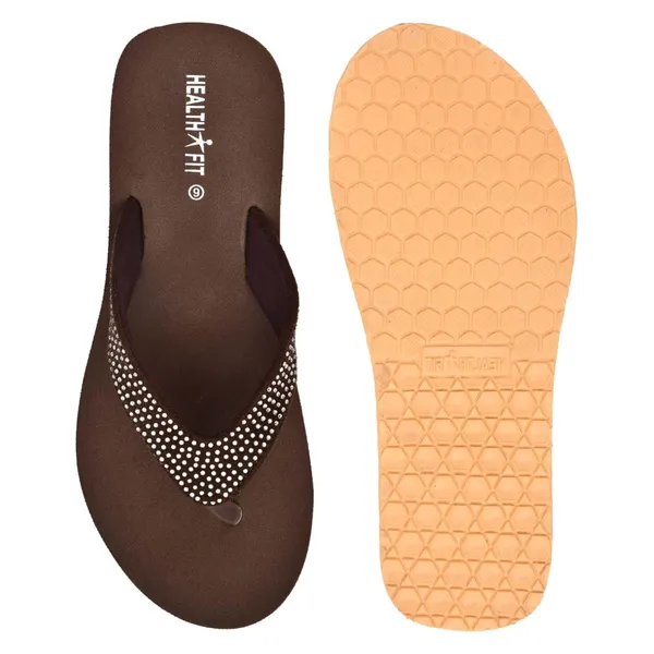 Brown_Pu_Soft_Foam_Slip_On_Slipper_For_Women