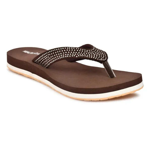 Brown_Pu_Soft_Foam_Slip_On_Slipper_For_Women