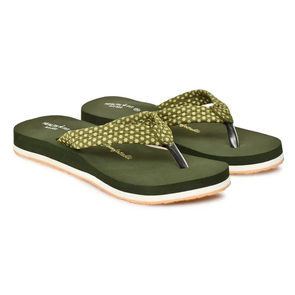Olive_Rubber_Slip_On_Slipper_For_Women