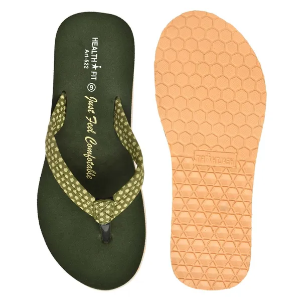 Olive_Rubber_Slip_On_Slipper_For_Women