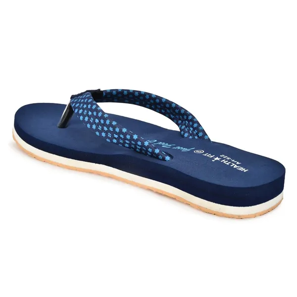 Blue_Rubber_Slip_On_Slipper_For_Women