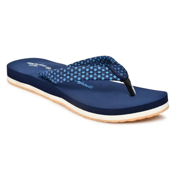 Blue_Rubber_Slip_On_Slipper_For_Women