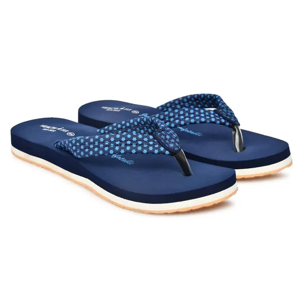 Blue_Rubber_Slip_On_Slipper_For_Women