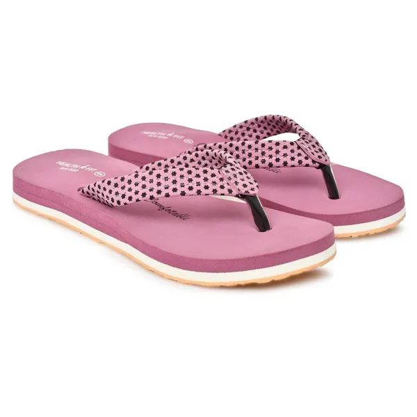 Pink_Rubber_Slip_On_Slipper_For_Women