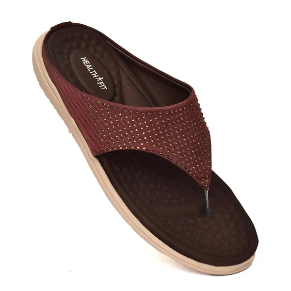 Brown_Rubber_Slip_On_Slipper_For_Women
