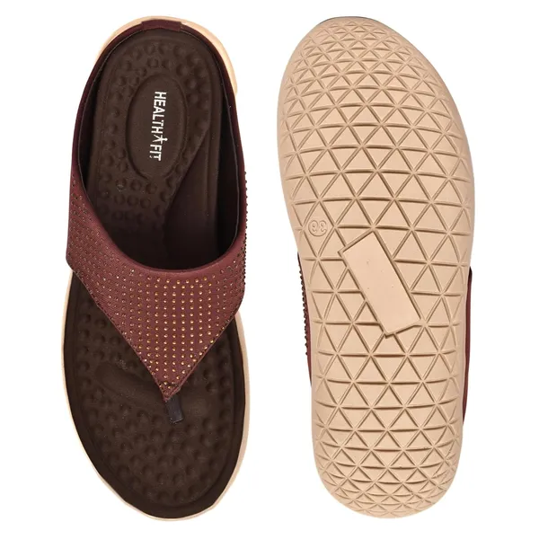 Brown_Rubber_Slip_On_Slipper_For_Women
