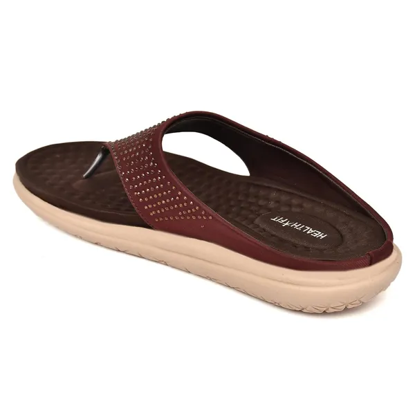 Brown_Rubber_Slip_On_Slipper_For_Women