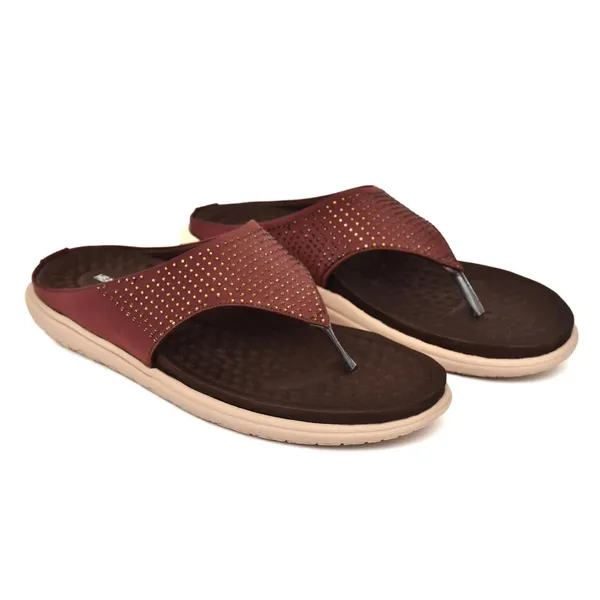 Brown_Rubber_Slip_On_Slipper_For_Women