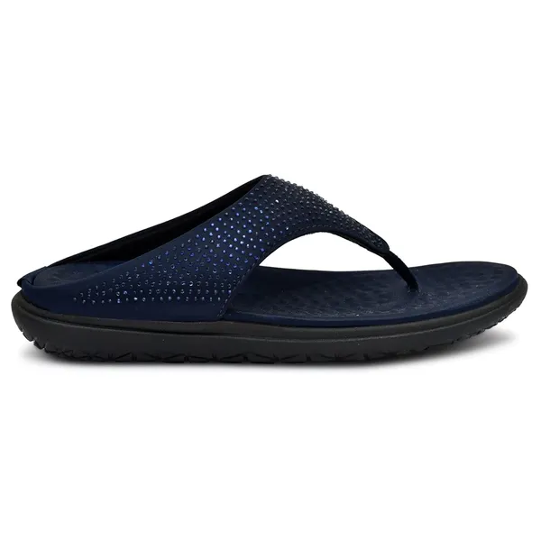 Blue_Rubber_Slip_On_Slipper_For_Women