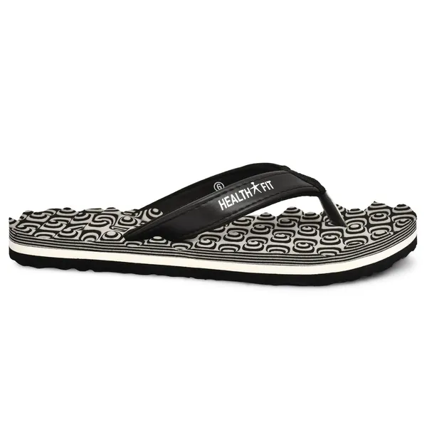 Gray_Rubber_Pull-On_Slipper_For_Women