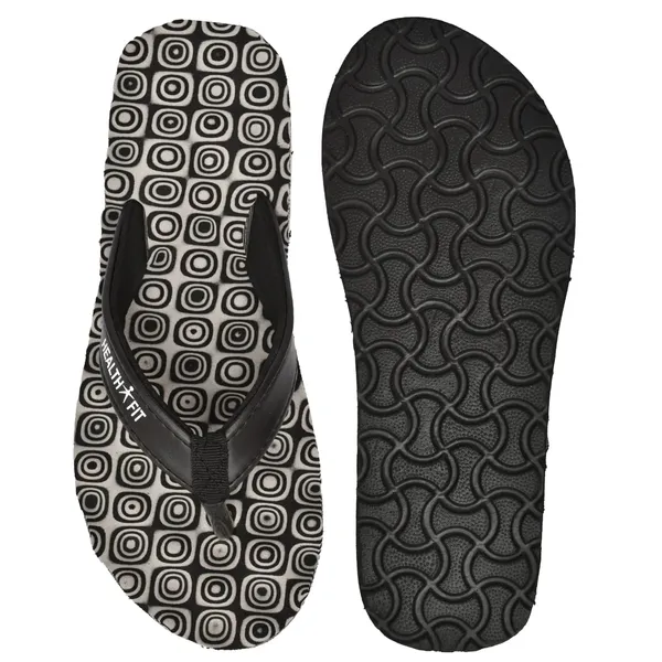 Gray_Rubber_Pull-On_Slipper_For_Women