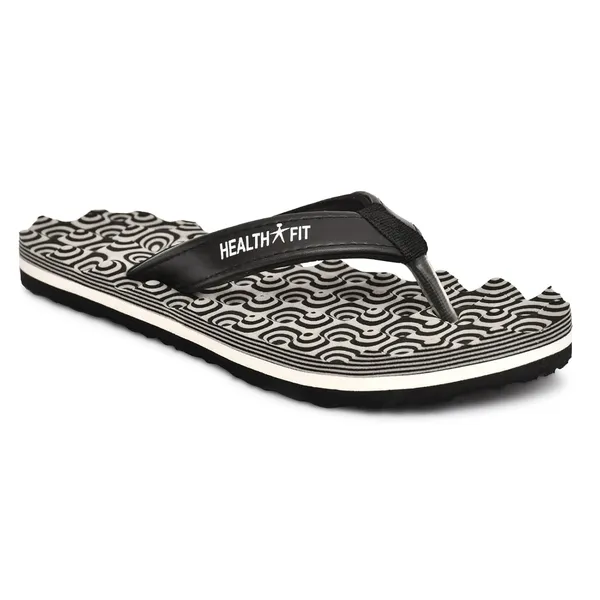 Gray_Rubber_Pull-On_Slipper_For_Women