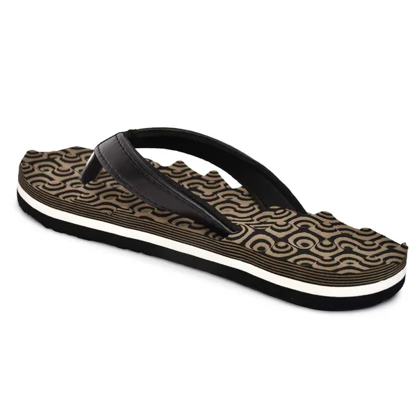 Brown_Rubber_Pull-On_Slipper_For_Women