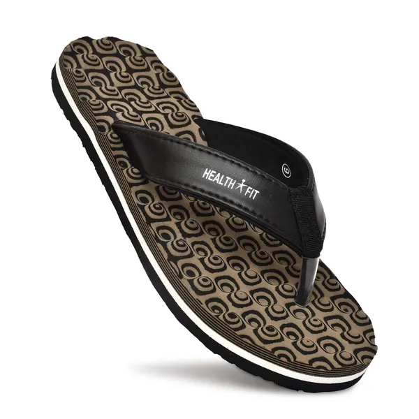Brown_Rubber_Pull-On_Slipper_For_Men