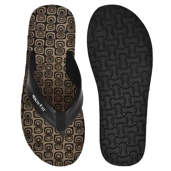 Brown_Rubber_Pull-On_Slipper_For_Men